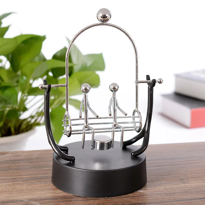 Новинка, 1 шт., украшение для домашнего стола, физика, наука, вечный баланс веса, маятник Ньютона, движущееся небесное тело, воблер, устройство