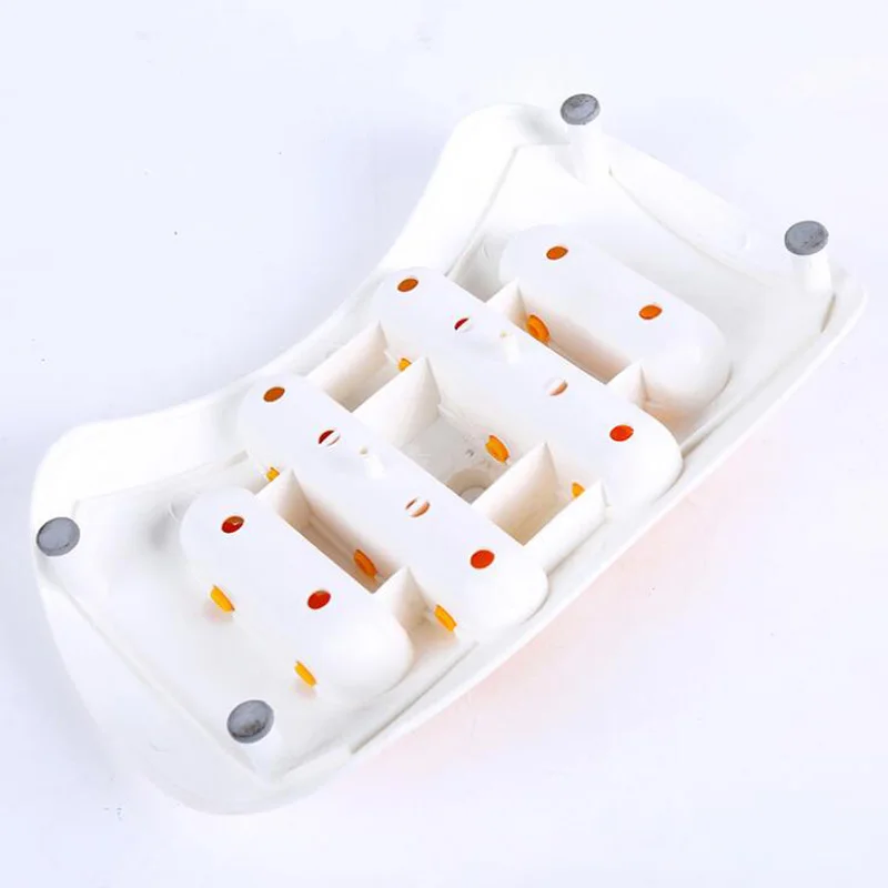 Roller-type plastic foot massage ABS anti-skid easy to clean portable massager |