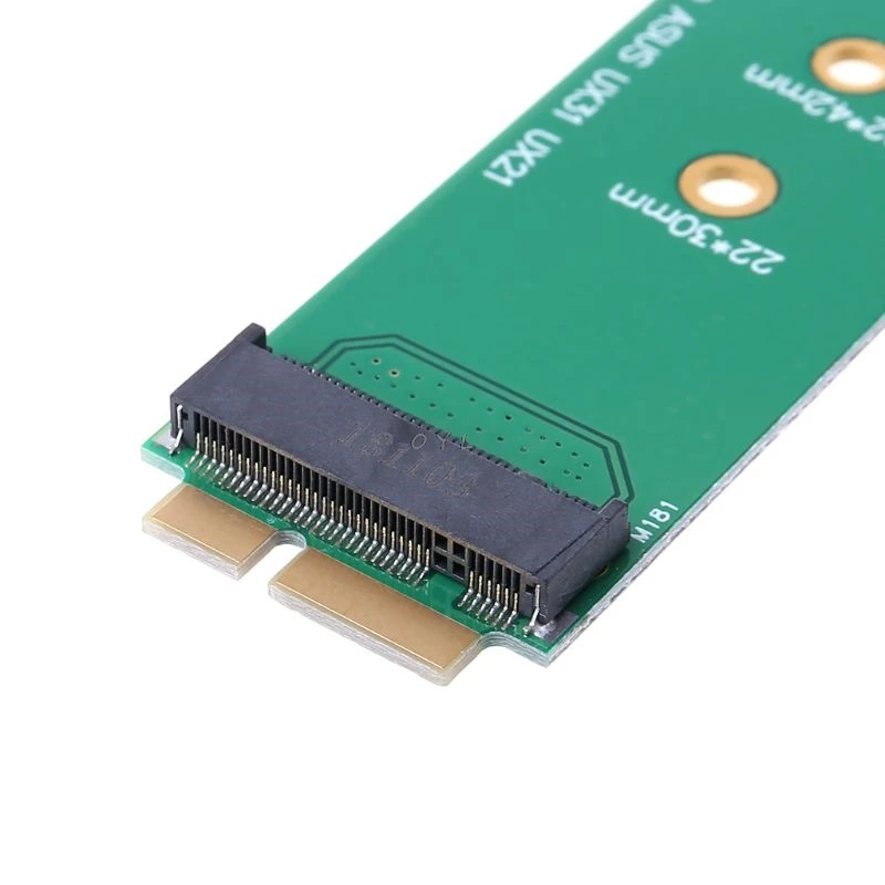 Форм-фактор SSD-карты M.2 нового поколения на 18-контактный адаптер Blade для Asus UX31 UX21