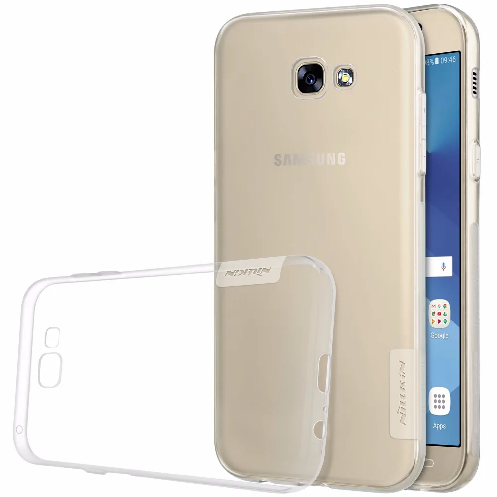 Прозрачный силиконовый чехол для Samsung Galaxy A5 2017 5 2 дюйма 7 |