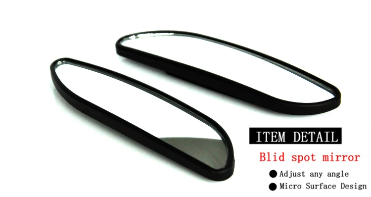 high quality 2PCS universal Driver 2 Side Wide Angle Convex Car Vehicle Mirror Blind Spot Auto RearView for all car hot selling |