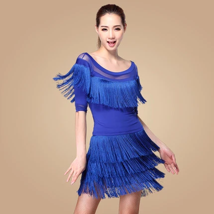 Новинка 2017 года леди Костюмы для латиноамериканских танцев юбка женщин