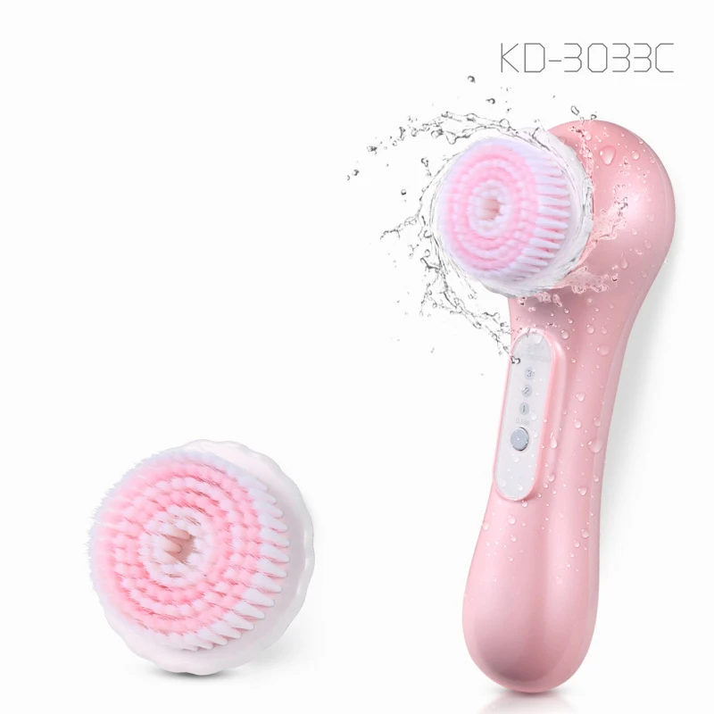 

Electric Rotating Facial Cleaning Brush Skin Care Blackhead Remover Washing Massager Scrubber Waterproof Face Cleaner Machine