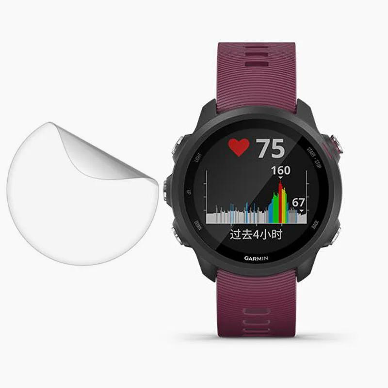 3x мягкая прозрачная защитная пленка для Garmin Forerunner 245/245 м музыка FR245 Смарт-часы