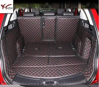Good quality! Special car trunk mats for Land Rover Discovery Sport 7 seats 2021-2014 waterproof boot carpets cargo liner mats