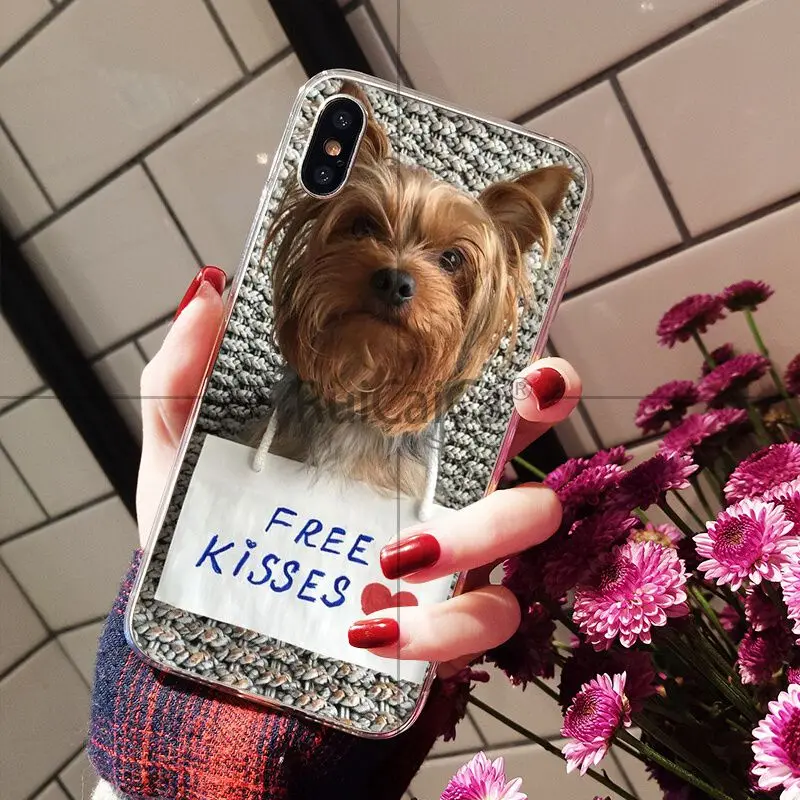 Умный чехол Ruicaica йоркширского терьера для Apple iPhone 8 7 6 6S Plus X XS MAX 5 5S SE XR | Мобильные