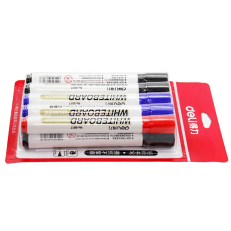 

10pcs/lot Hot Sale School Stationery High Quality Plastic Whiteboard Marker Pen Classical Smooth Pen School&Office Supplies