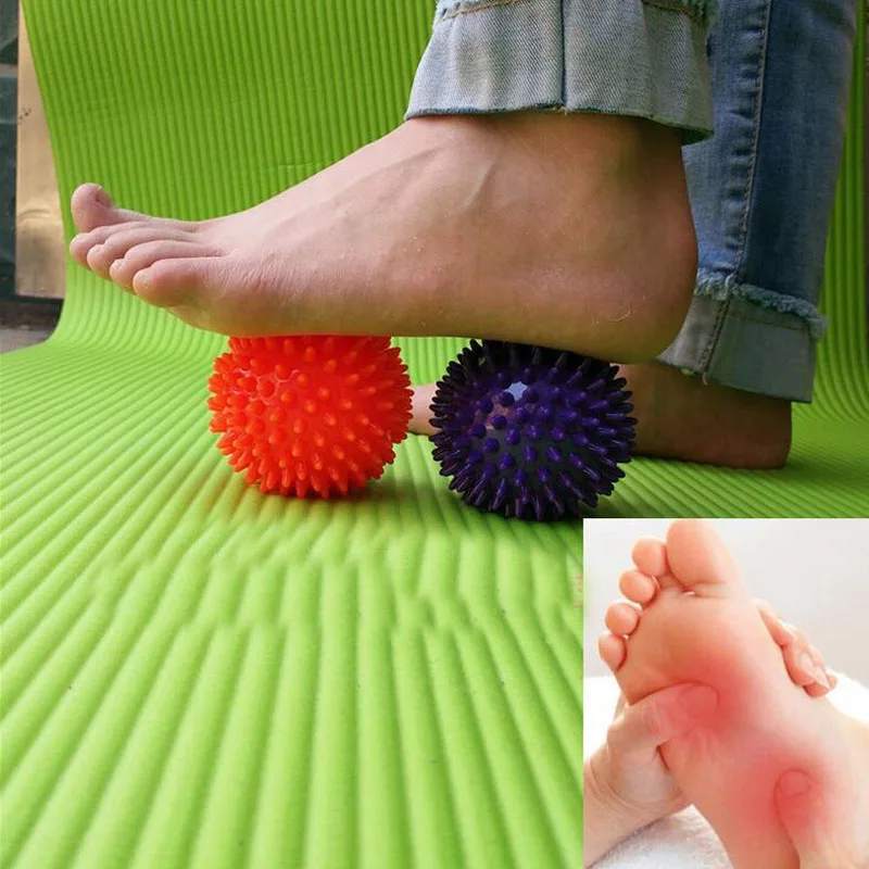 Exercise Ball PVC Yoga Relieve Sore Muscle Trigger Point Therapy Knot Fitness Pilates Peanut Ball|Мячи для йоги| |