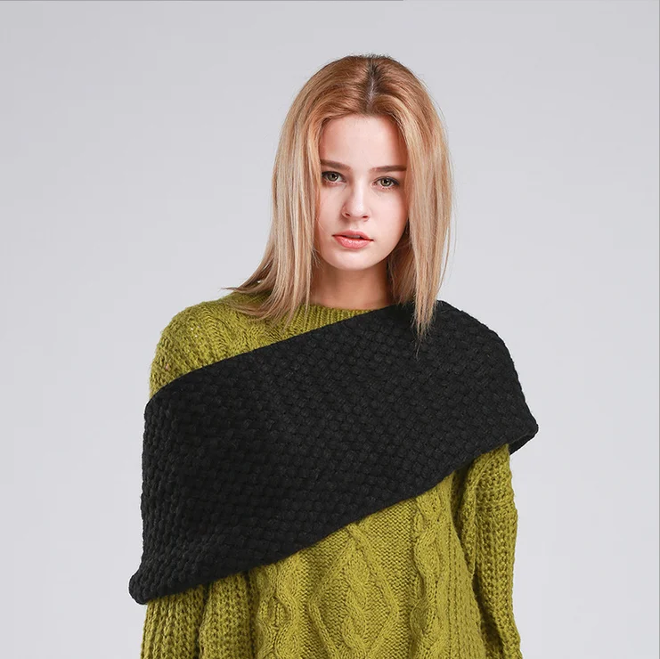 

Big collar scarf wool scarf collar women winter warm winter Fashionable joker
