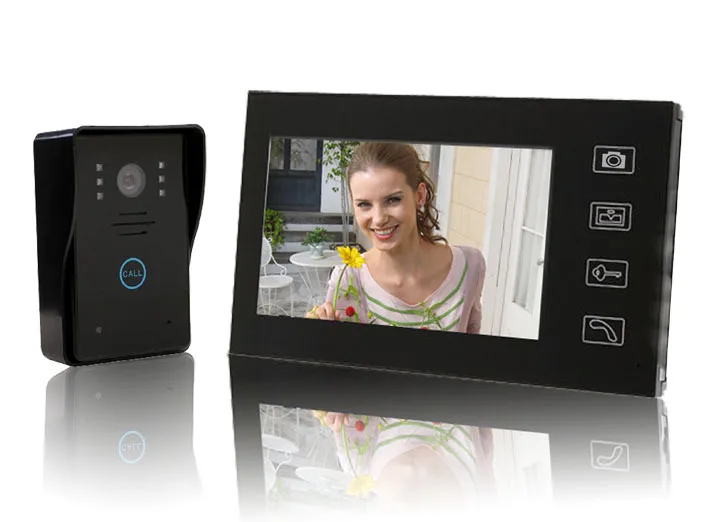 

Home Security CCTV 7 TFT Color Video Door Phone Intercom System
