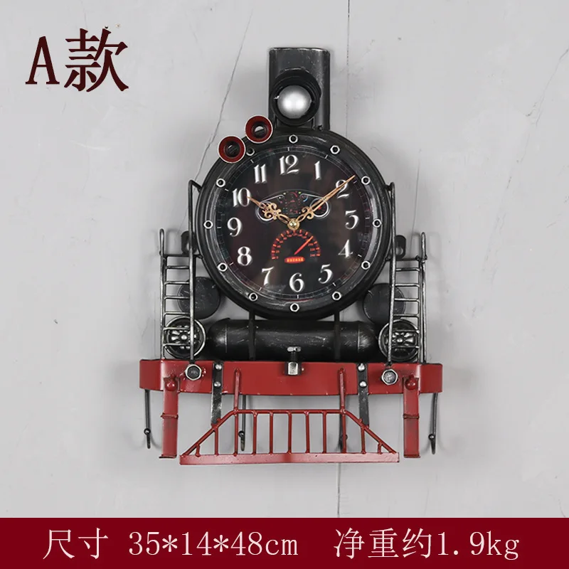 Большие настенные часы креативные Saat Reloj с железным велосипедом винтажные для
