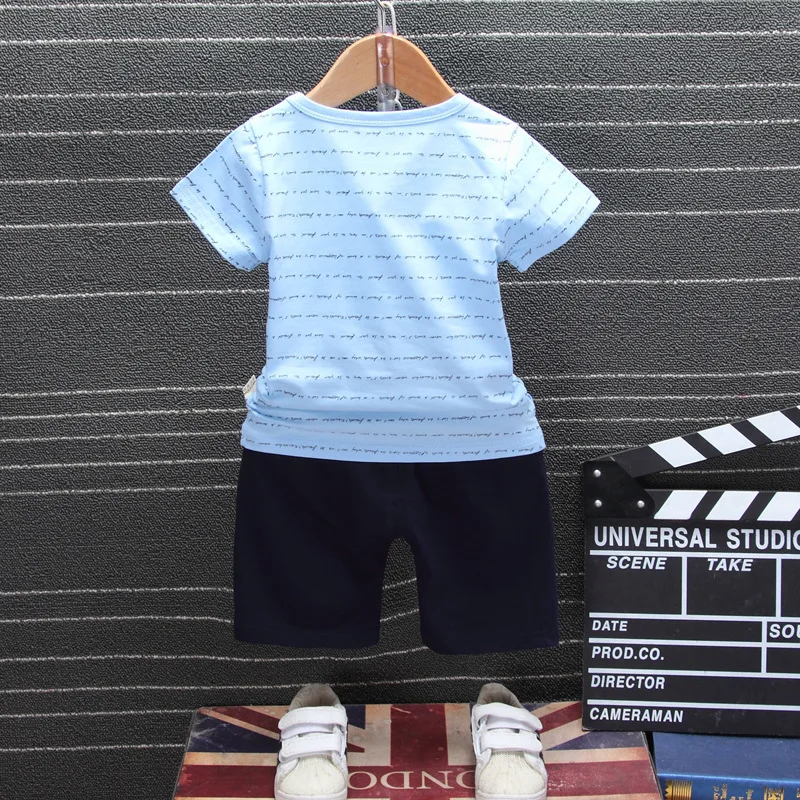 Newest Summer T-shirts Red Children's Sets 0-4 Years Old Baby Two-dimensional Two-piece | Детская одежда и обувь