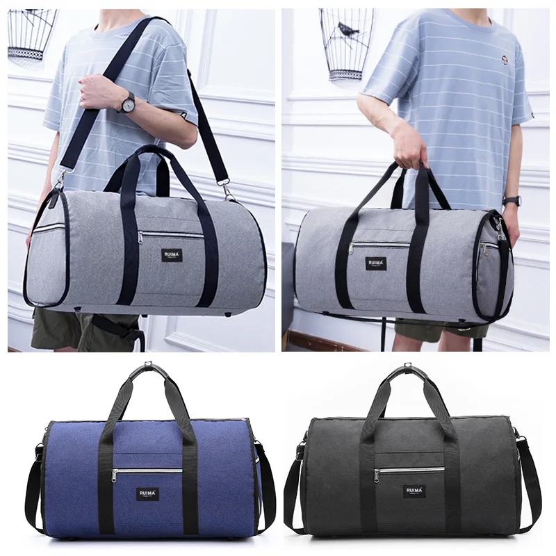 Hot WaterProof Men Travel Handbag Luggage Bags Gym Bag Waterproof Women Sports Yoga Fitness Outdoor Shoulder | Спорт и развлечения