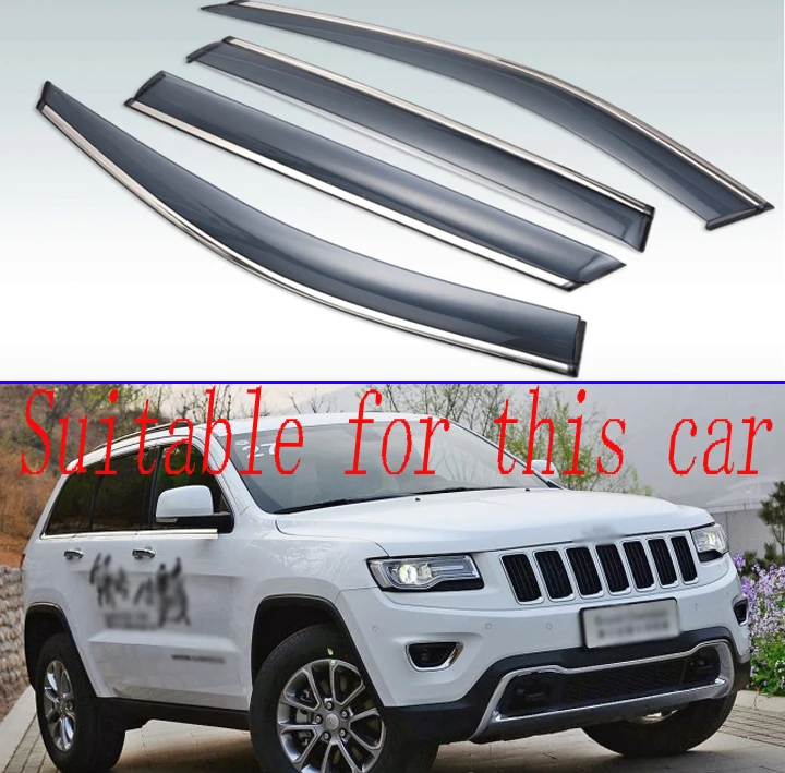 Автомобильные аксессуары для Jeep Grand Cherokee (WK2) 2011 2019 пластиковый Наружный козырек