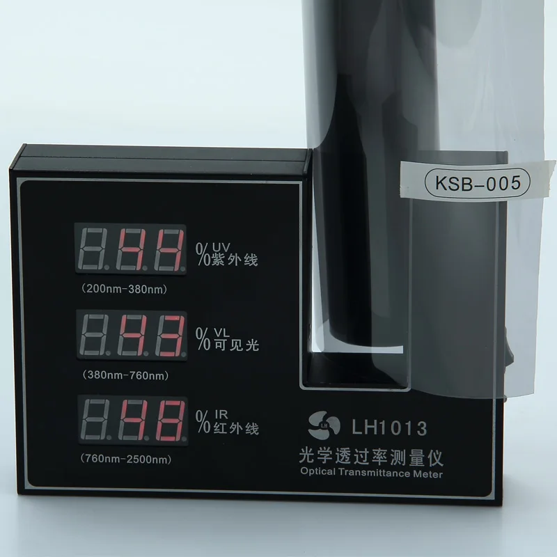 KSB-005 цветные плёнки на окна Стекло VLT 43%/рулон 1 слой авто дом Коммерческая лобовое