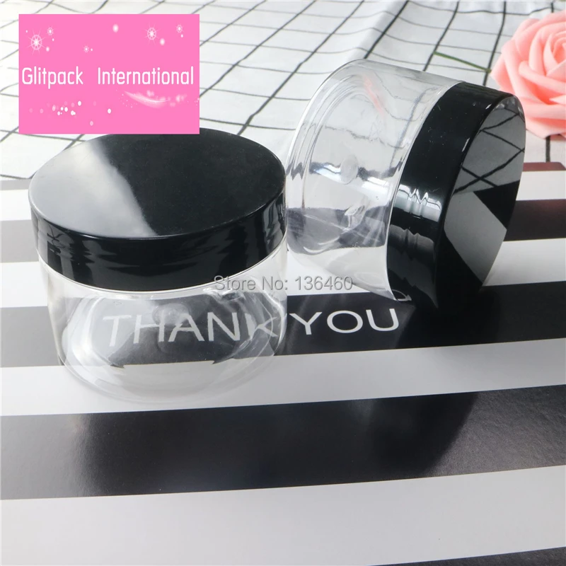 Косметический контейнер 120 мл банки для крема прозрачная бутылка г пластиковая