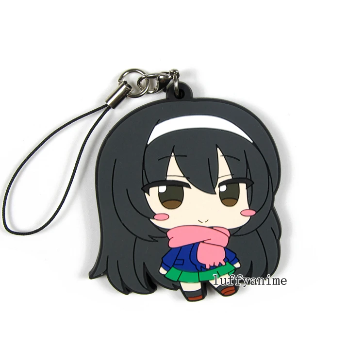 Girls und Panzer GIRLS and PANZER резиновая подвеска Oshida мультфильм аниме экшн игрушка фигурки