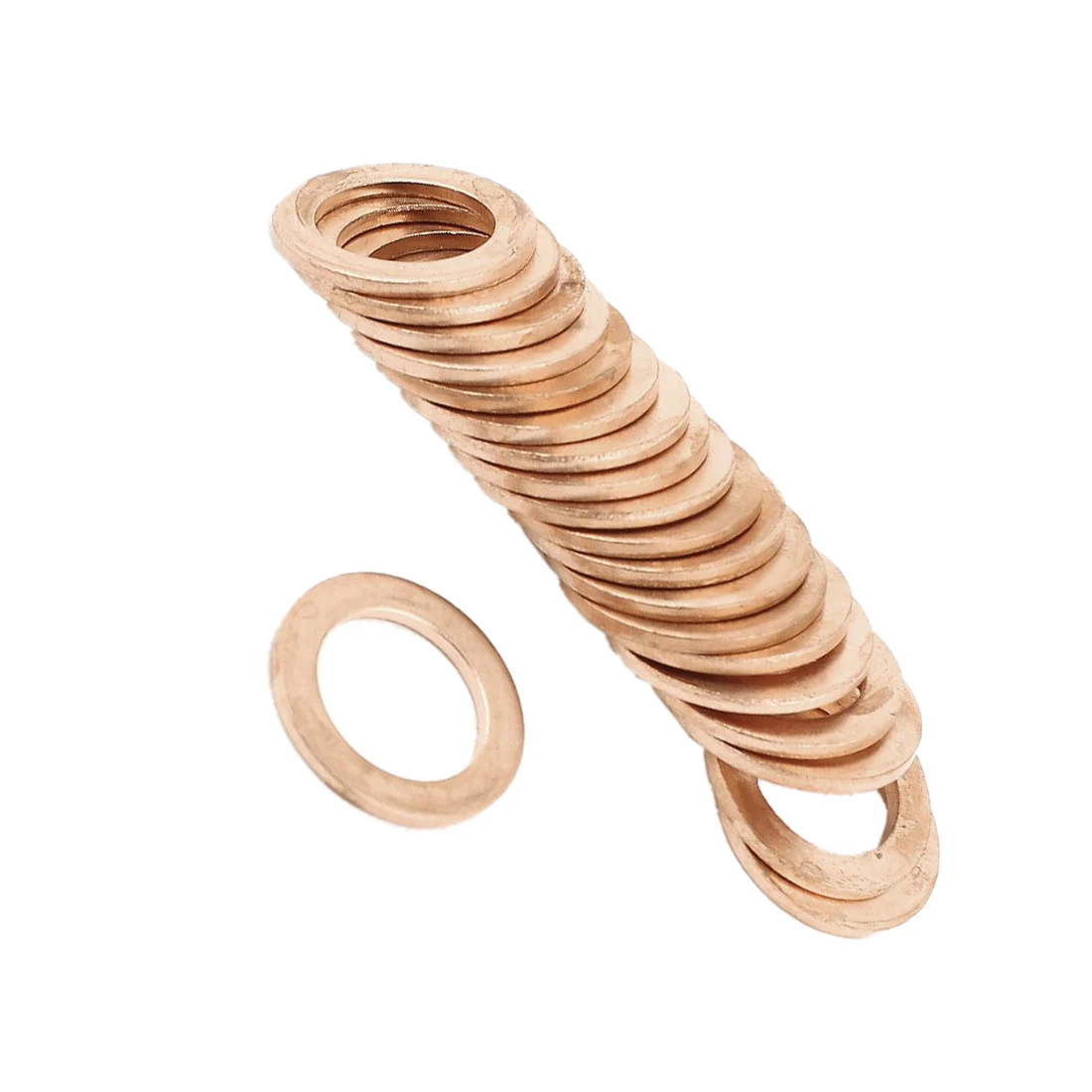 20pcs 12mm x 18mm 1.5mm Copper Flat Washer Ring Sealing Fitting | Обустройство дома
