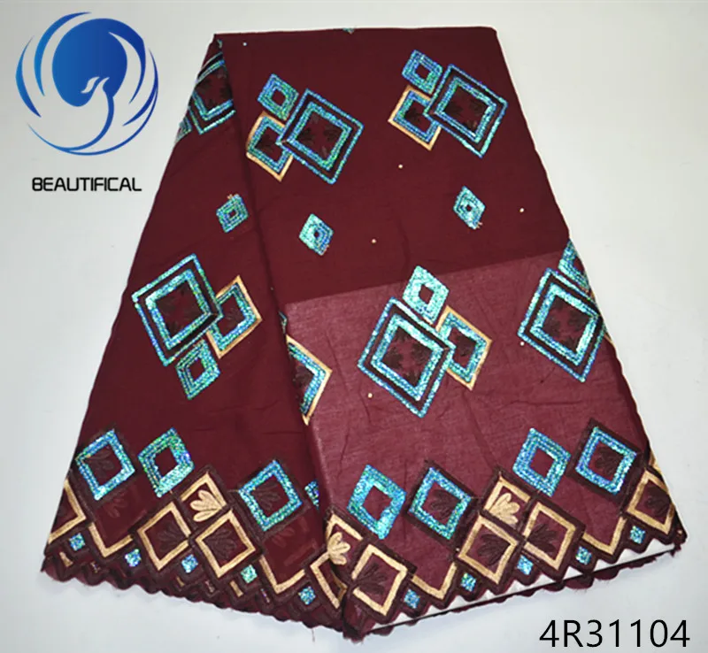 BEAUTIFICAL swiss lace voil african cotton fabric 2018 new arrival for party dress 5yards/piece 4R311 | Дом и сад
