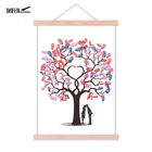 DIY фоторамка, Постер и печать, деревянная Магнитная вешалка, деревянная картина, легко висящий инструмент для домашнего декора стен, А4, А3, 21-80 см