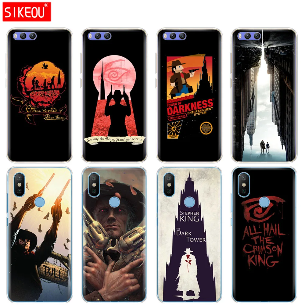 Силиконовый чехол для Xiaomi Mi 8 8SE A1 A2 5 5S 5X 6 Mi5 MI6 NOTE 3 MAX Mix 2 2S the dark tower Stephen King|Бамперы| |
