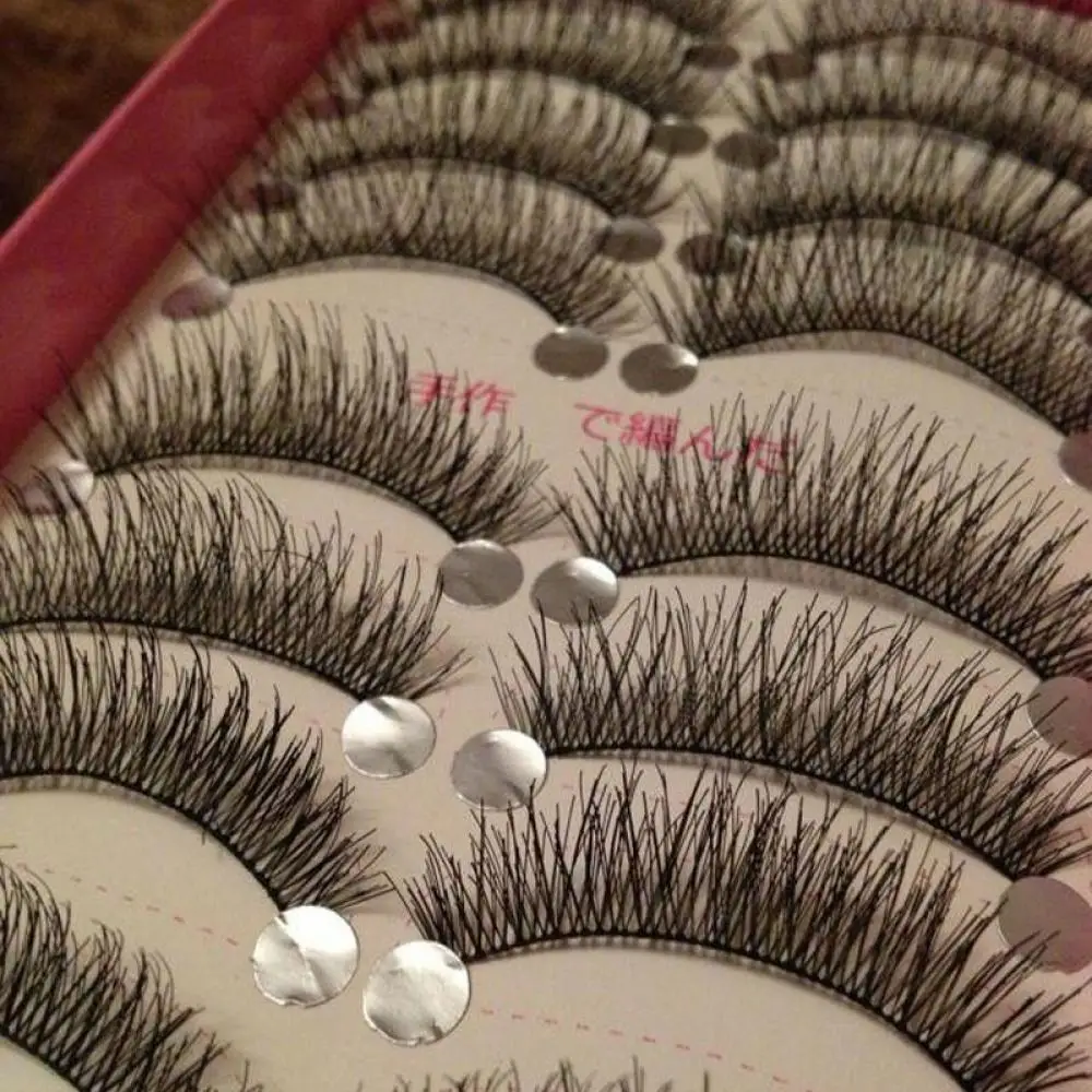 10 пар новинка классический Макияж Красота накладные ресницы наращивание