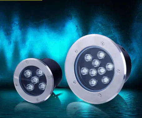 4 шт./лот 9 Вт Led Undergourd свет пола сценические лампы подземный 3 года