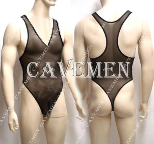 Deep V neck Men's bodybuilding Jumpsuit * 2050 *sexy men lingerie T-Back Thong G-String T pants Brief Underwear free shipping