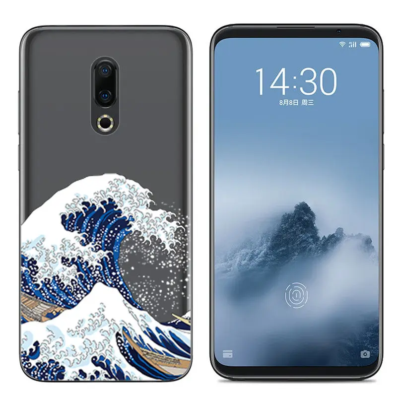 Case for Meizu 16 16X 16th Plus Soft TPU Back Cover M5 note M6 M5C MX6 M6S Pro 6 Silicone Protective Fundas |