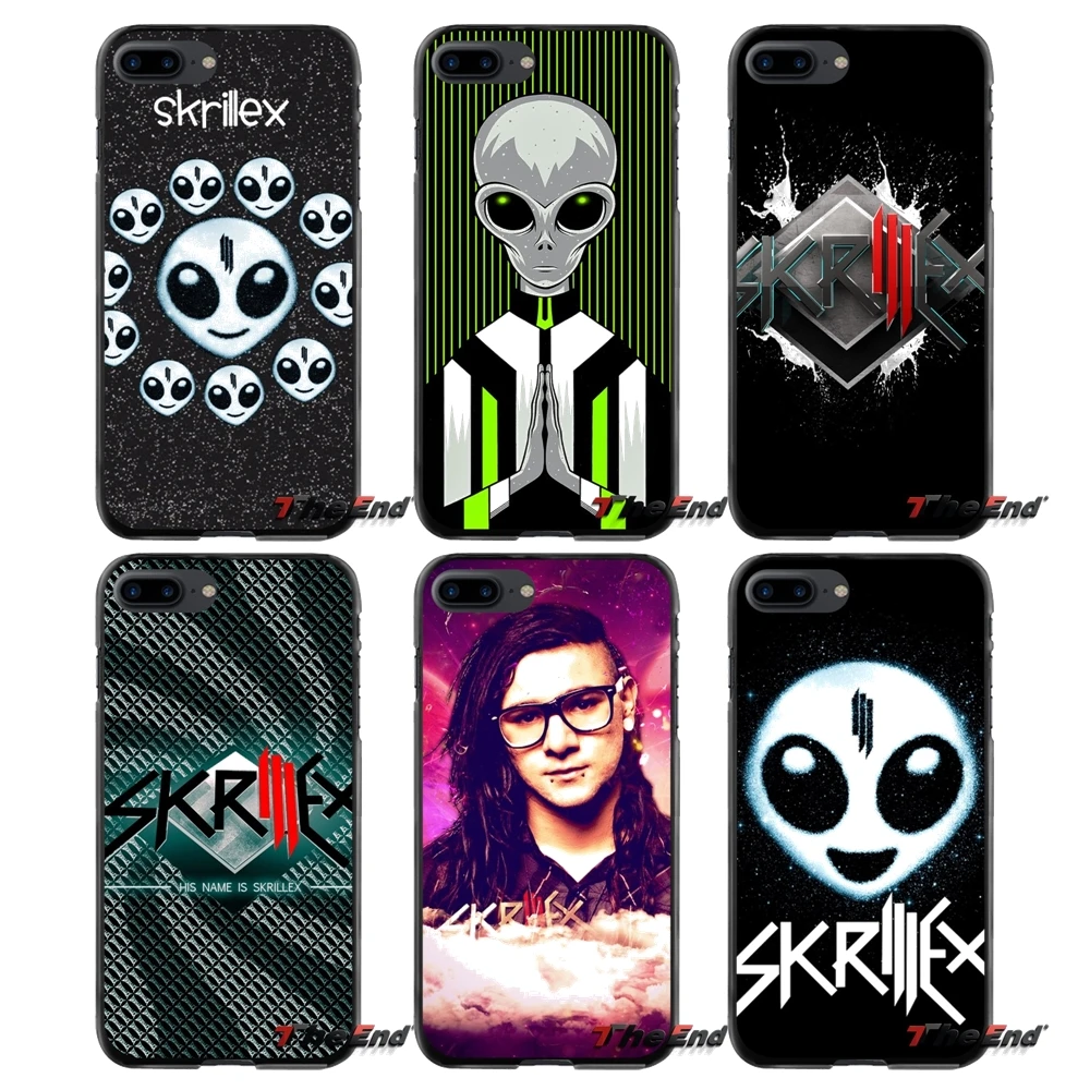 DJ певица skrillex для Apple iPhone 4 4S 5 5S 5C SE 6 S 7 8 Plus X iPod touch аксессуары телефон оболочки