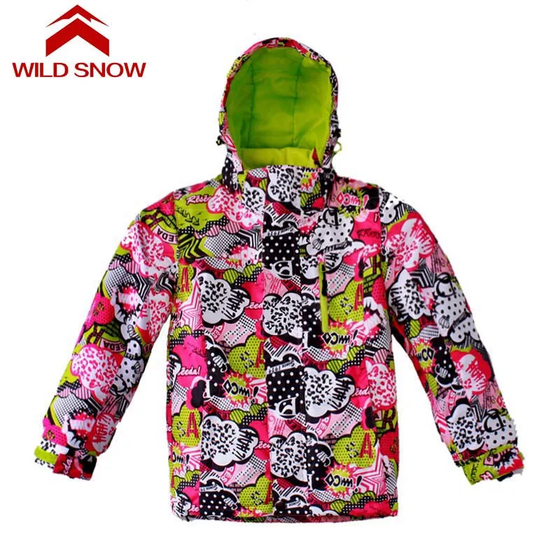 Дикий Снег Обувь для мальчиков девочек лыжный Наборы ухода за кожей зимние