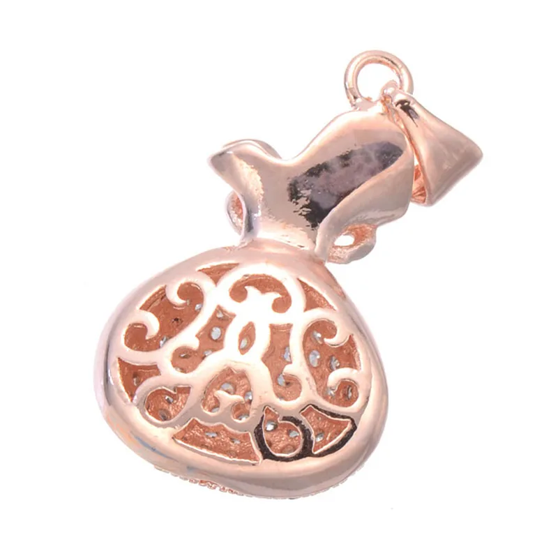 Модные ювелирные изделия с микрозакрепкой блестящий циркон цепочка для денег