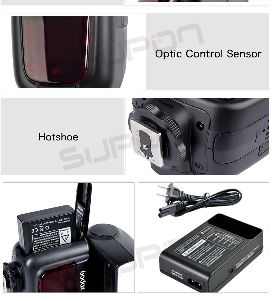 Godox V850II GN60 2,4G Беспроводная X СИСТЕМА Speedlite литий-ионный аккумулятор вспышка светильник с автомобильным зарядным устройством для камеры Canon Nikon sony