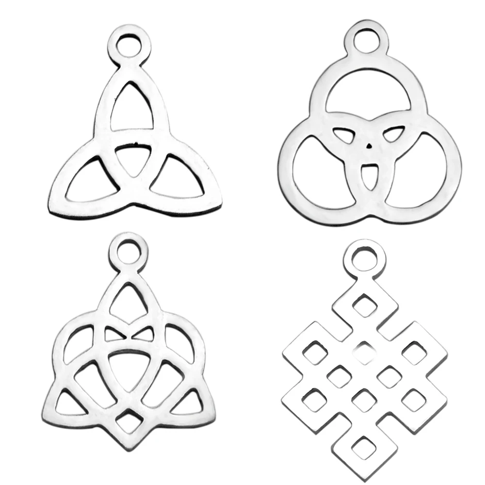 Нормальный полированный плавающий из нержавеющей стали Бесконечные Узлы Шарм