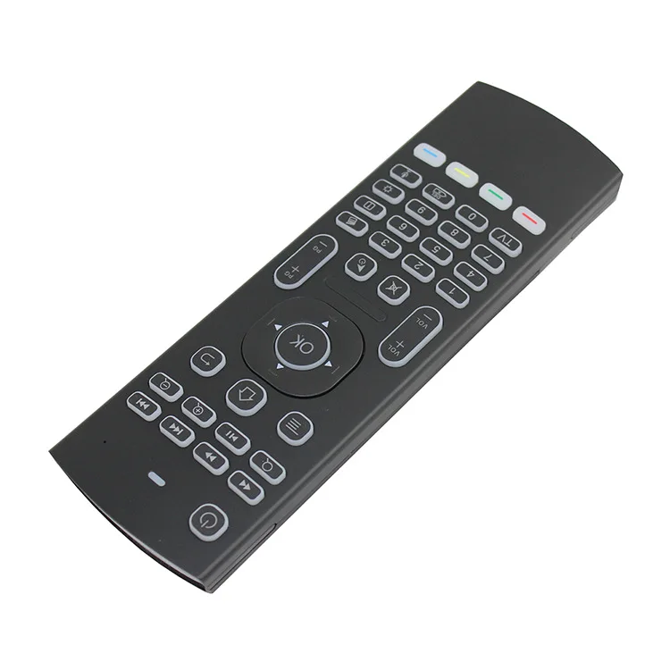 MX3 M L портативный 2 4G Fly Air Mouse подсветка с голосовым беспроводным контроллером