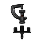 Парниковые G микроспринклеры с зазубринами, соединитель для сельского хозяйства, микро орошение на среднем расстоянии, газонный спринклер tering 5 шт.