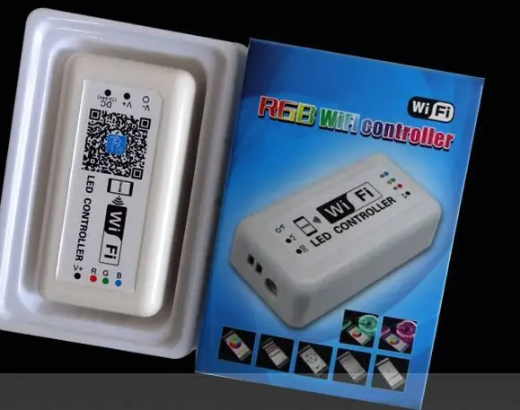 

5 шт./лот DC12-24V WIFI светодиодный контроллер для 5050 3528 2835 RGB светодиодной ленты, светодиодный модуль, одноцветная версия и версия rgb music