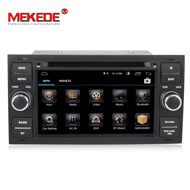 2 DIN Android 8 0 автомобильный dvd плеер gps Navi для Ford Focus Transit Mondeo Fiesta Galaxy C MAX S Kuga с аудио