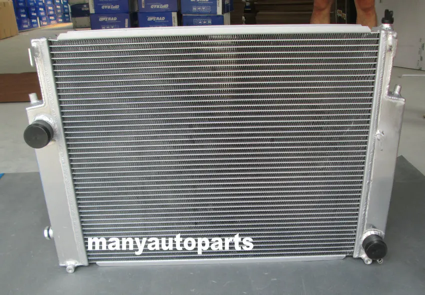 Новый 42 мм 2 ряда для BMW E36 M3 Z3 323 IC/IS 325I/IC/IS 328I/IC/IS алюминиевый радиатор 93 94 95 96 97 98