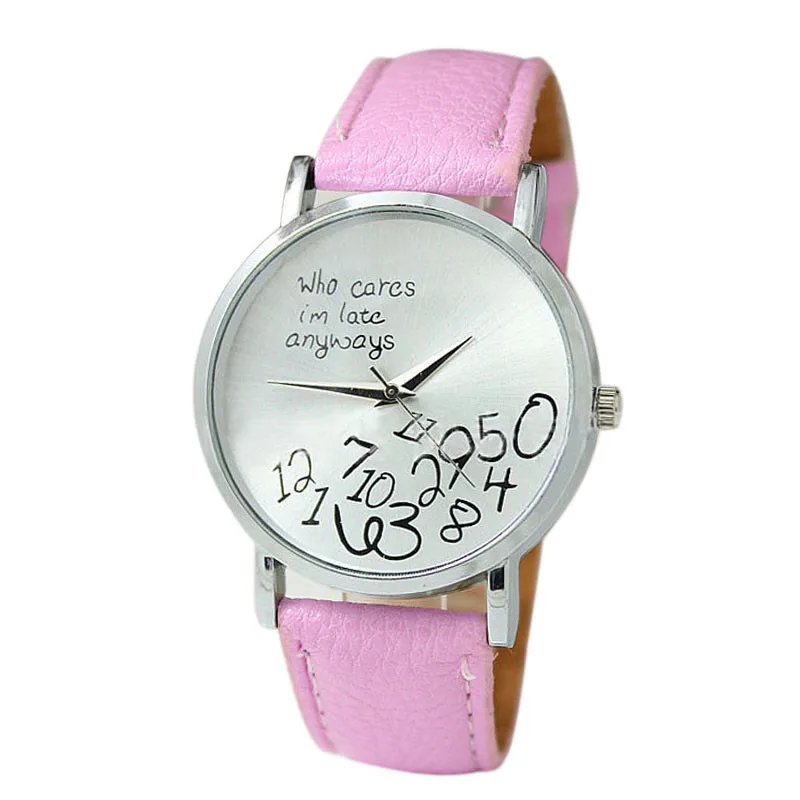 

Casual Simple Watches Women Leather Sport Quartz Wrist Watches Luxury Brand Hour Clock Relojes relogio feminino Gift #D