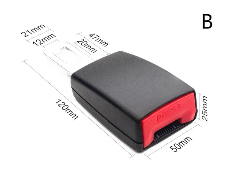 1 Автомобильный удлинитель зажима для ремня безопасности заглушка розетка