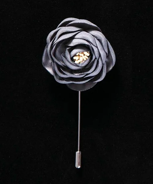NO.12 Lapel Pin Портной Смит цветок нагрудный знак брошь Модный дизайнер ручной работы для мужчин твердый цветок розы нагрудный знак брошь для мужчин аксессуары для костюма - Окраска металла: NO.12 Lapel Pin