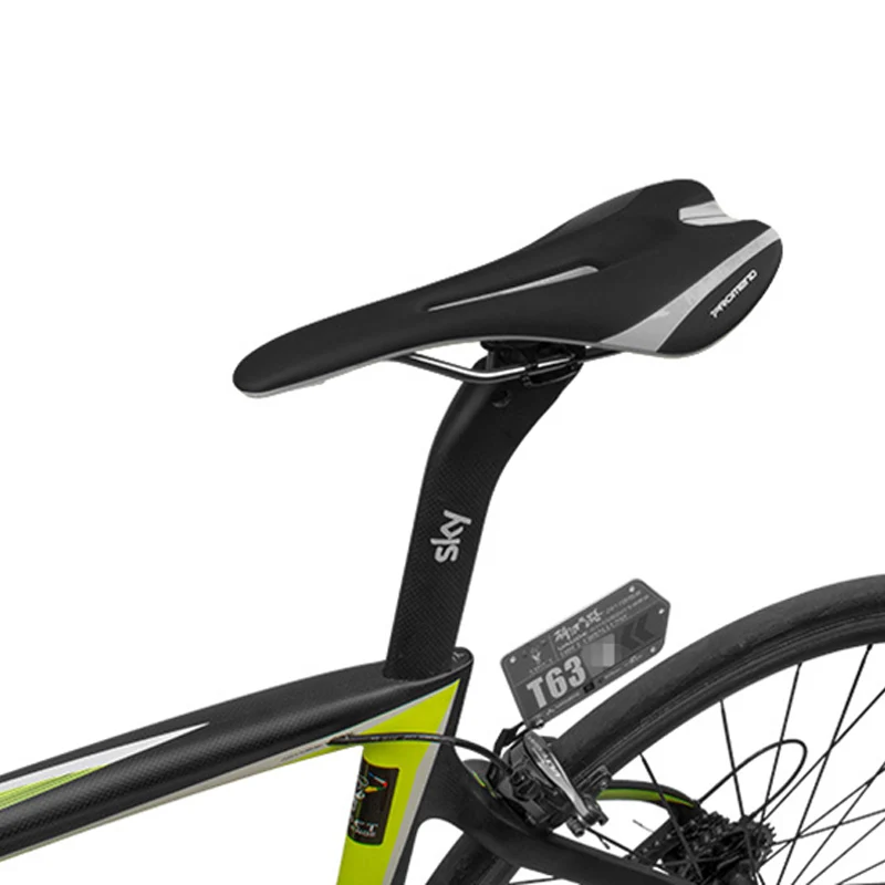 Light Grey PROMEND MTB седло, титановое велосипедное седло, полое велосипедное седло, шоссейное велосипедное седло, запчасти для велосипеда - Цвет: Light Grey
