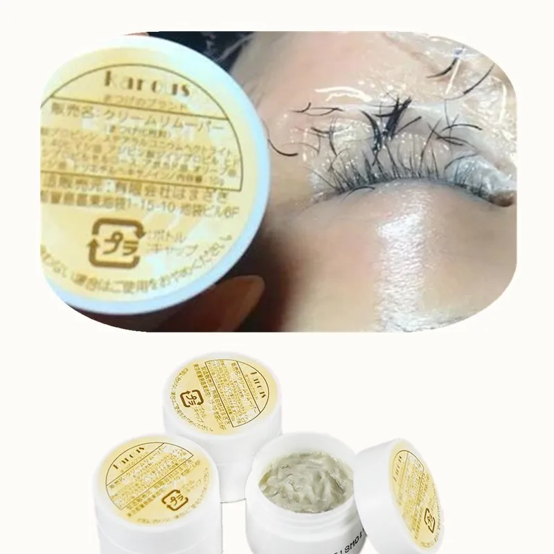 

WSJTZJRY.Eyelash glue cream remover individual false eyelash extension debond no odor non-irritating and fast free shipping