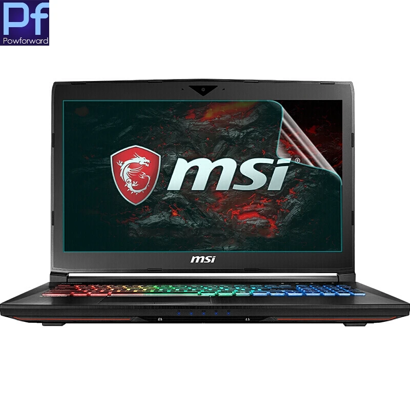 Для MSI GT72VR GP72VR GS63VR GE72VR GS73 GT73 для 15,6 17,3 дюймов 5 шт./упак. Clear/матовая Тетрадь защитная плёнка для экрана ноутбука пленка