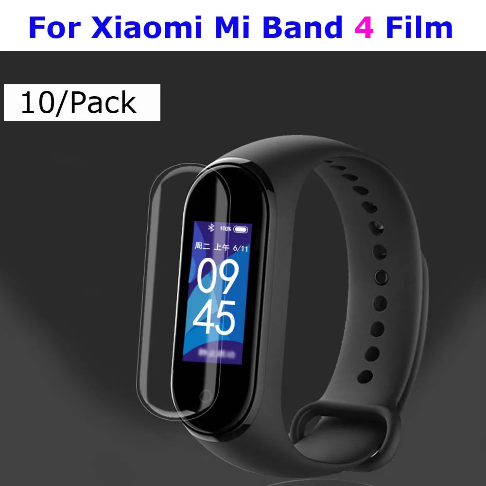 Защитная пленка для экрана Xiaomi Mi Band 4 Защитный Браслет Smartwrist|Смарт-аксессуары| |