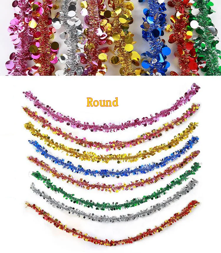 

Two ten-color new 2 meter long tops Ribbon pull flowers birthday party party window classroom decoration supplies 10color ho't