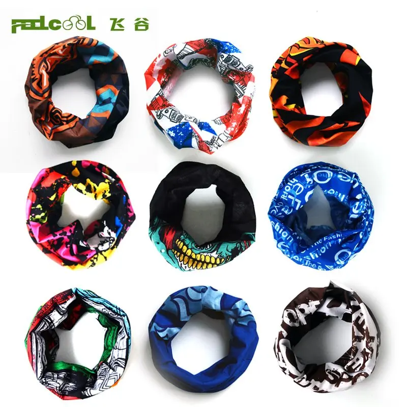 Fly riding bicycle changeable magic mask towel scarf |