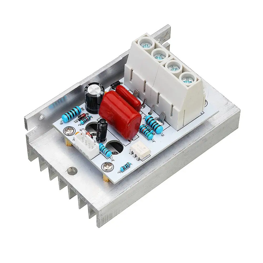 CLAITE AC 220 В 10000 Вт 80A цифровой контроль SCR Электронный регулятор напряжения регулятор скорости Диммер термостат