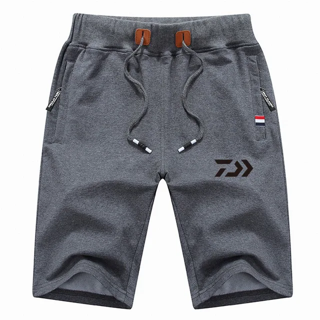 02 Drop Shipping M-5XL Daiwa Big Size Men Fishing Short Pant Summer Outdoor Hiking Climbing Sports Pants Fishing Clothing Trousers - Цвет: 02
